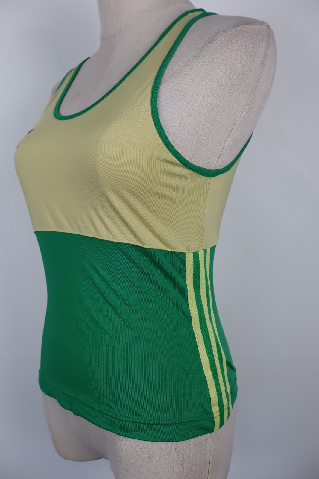 ADIDAS CANOTTA MAGLIA DONNA TG 42 JAMAICA WOMAN CASUAL VINTAGE T-SHIRT TOP