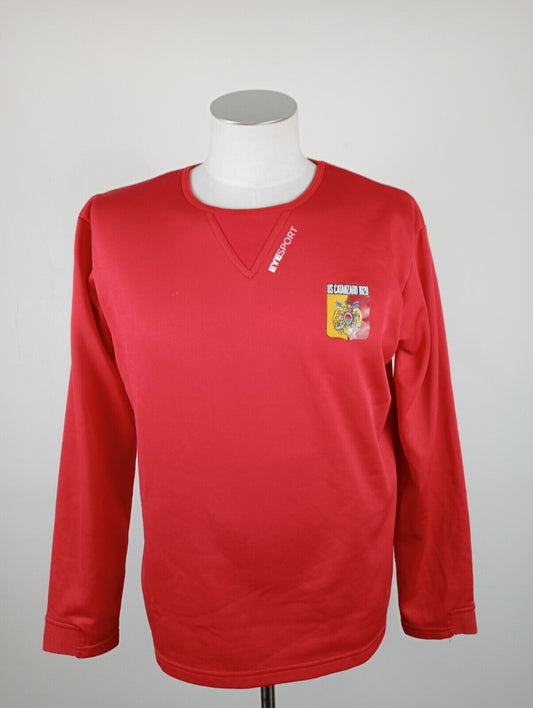 EYE SPORT MAGLIA CATANZARO CALCIO TRIKOT UOMO TG. L SOCCER JERSEY VINTAGE