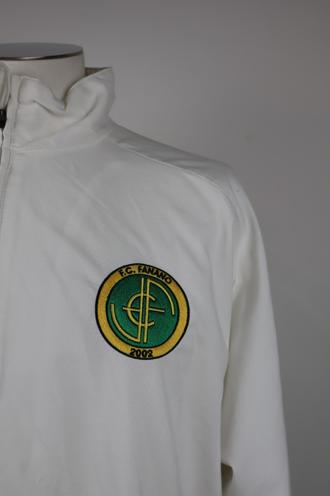 NIKE FC FANANO GIACCA SPORTIVA UOMO CALCIO Tg L MAN SOCCER VINTAGE JACKET