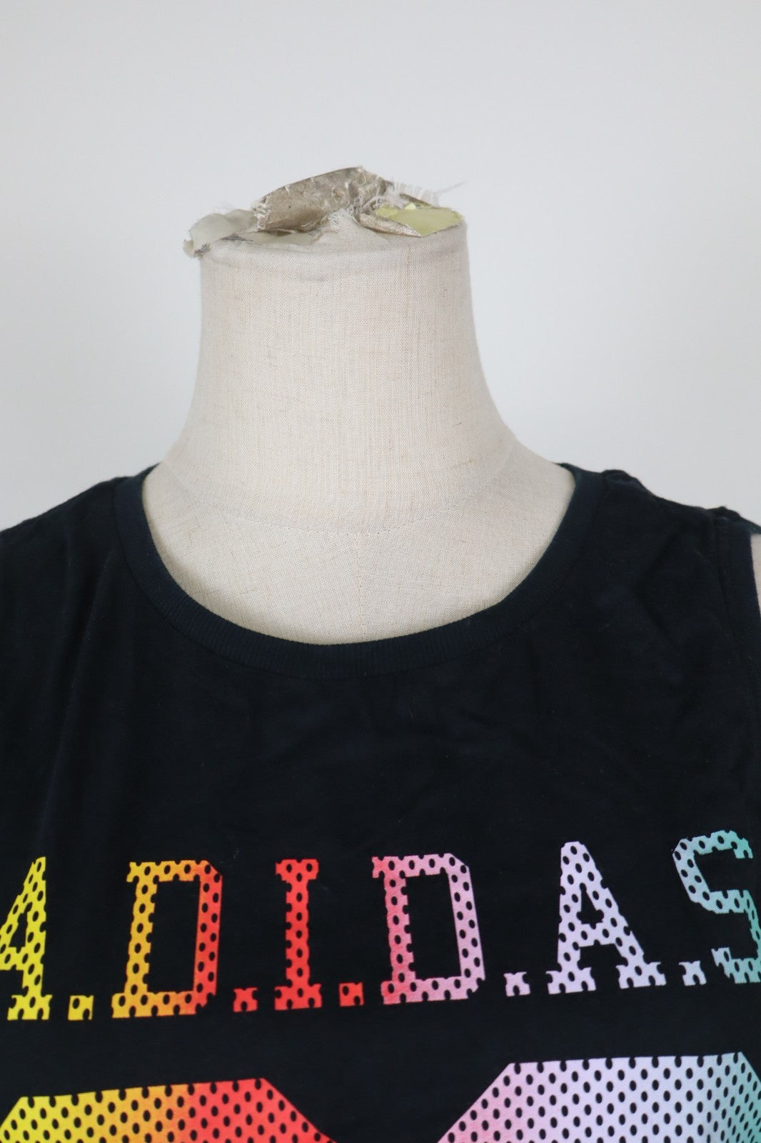 ADIDAS  MAGLIA DONNA TG. 48 WOMAN CASUAL VINTAGE T-SHIRT TOP COTONE