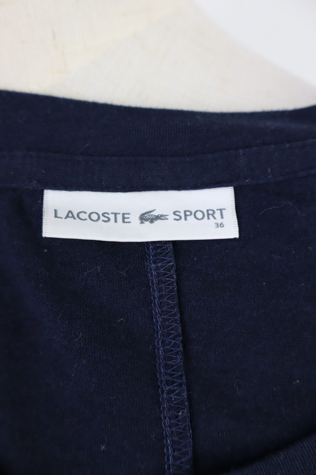 LACOSTE MAGLIA COTONE DONNA TG. S WOMAN CASUAL VINTAGE TOP T-SHIRT COTTON