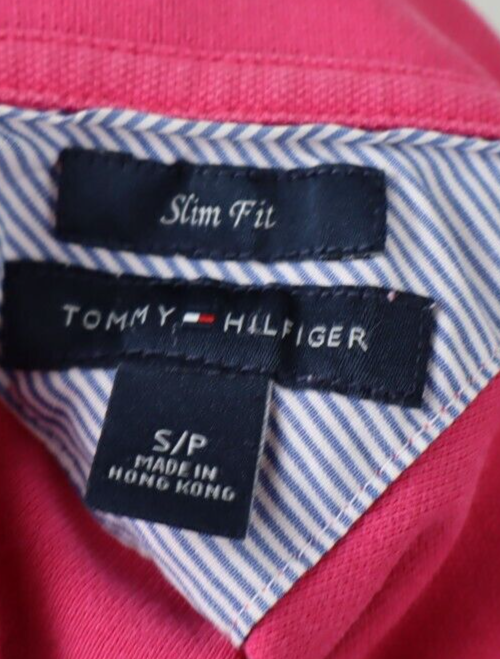 TOMMY HILFIGER MAGLIA POLO DONNA TG S SLIM FIT WOMAN CASUAL VINTAGE TOP T-SHIRT