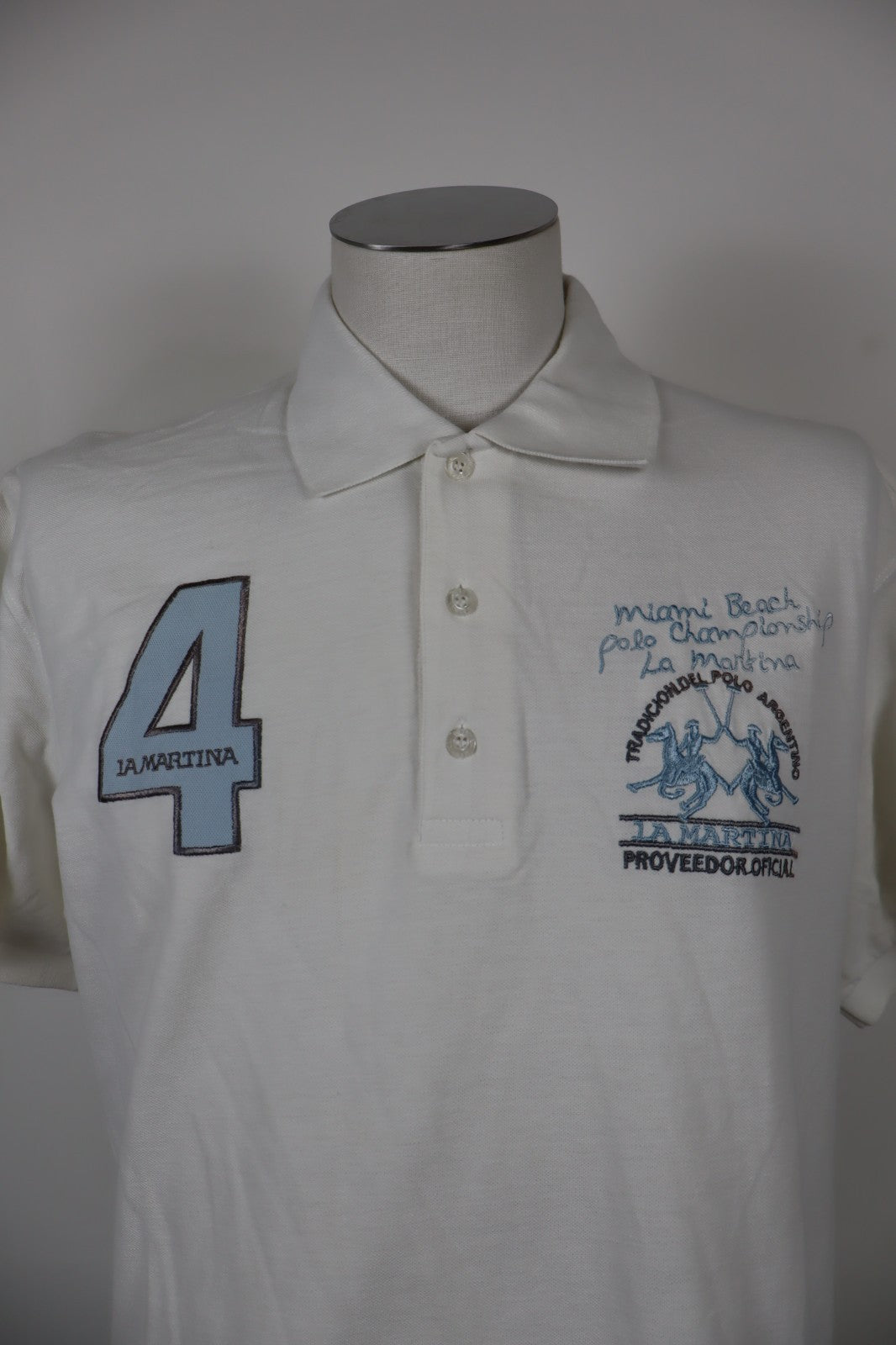 LA MARTINA POLO MAGLIA UOMO TG XL MAN COTONE SHIRT CASUAL VINTAGE