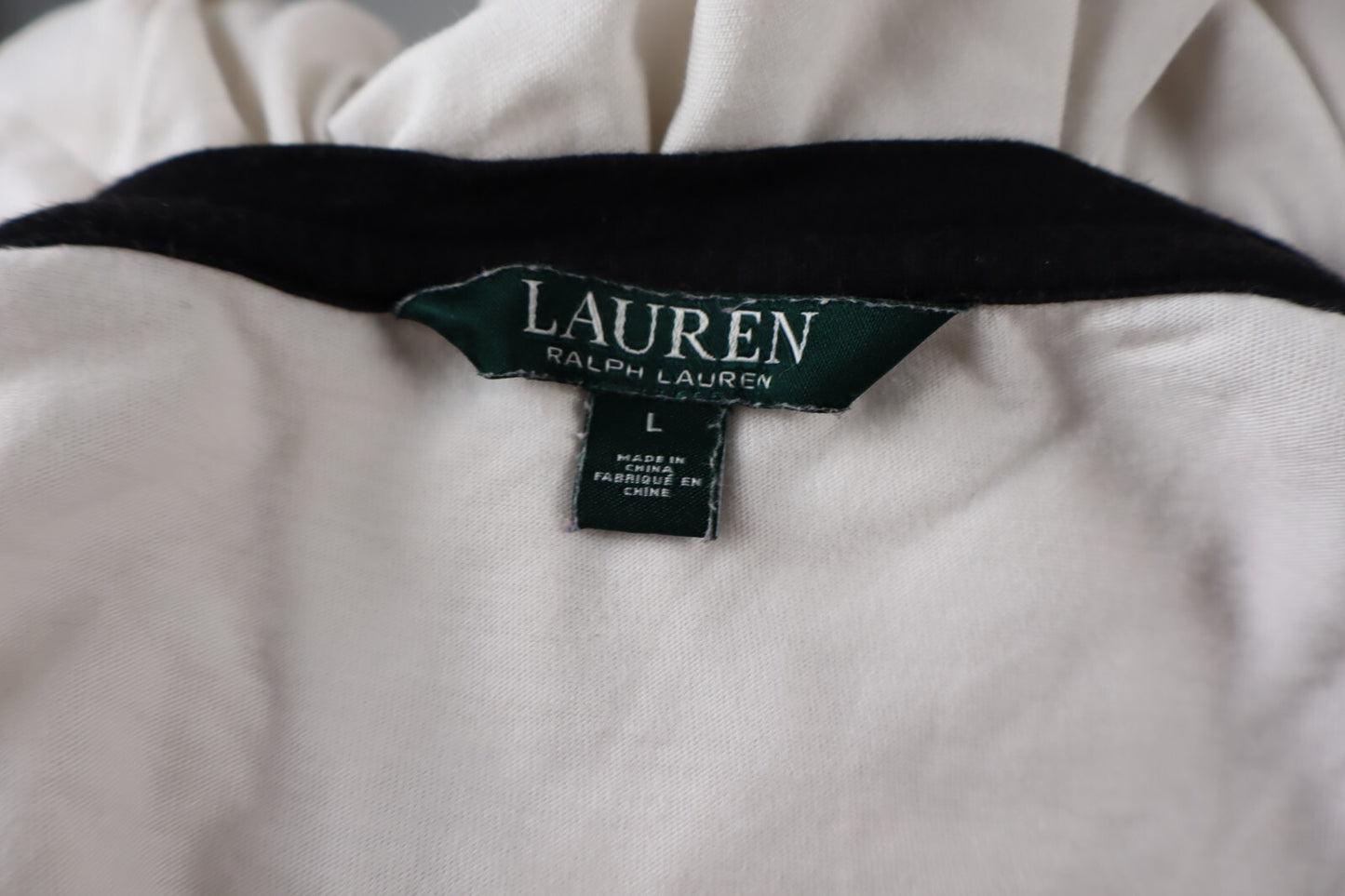 RALPH LAUREN DONNA COTONE TG. L WOMAN SHIRT CASUAL VINTAGE COTTON