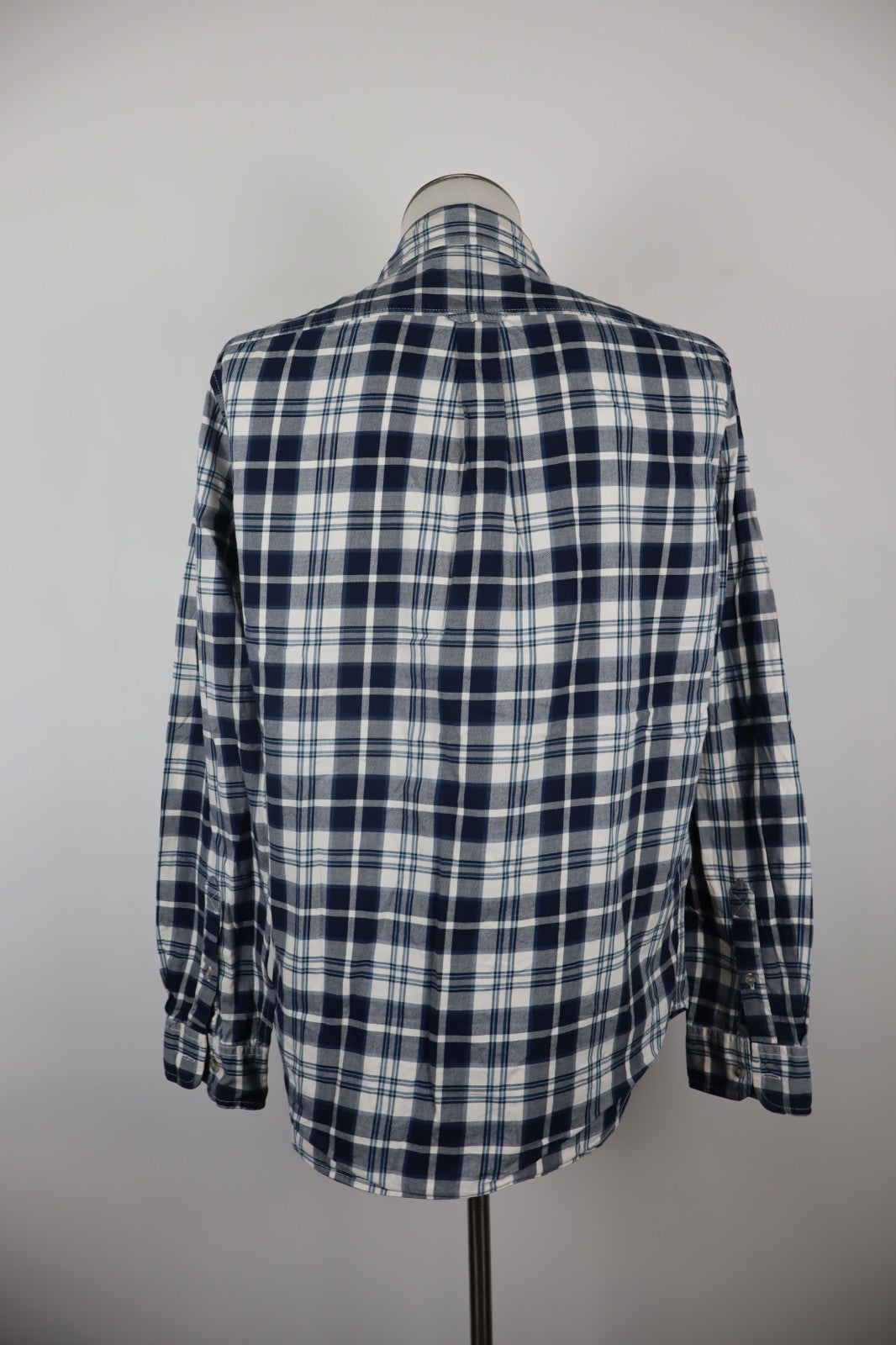 TIMBERLAND CAMICIA MANICA LUNGA UOMO TG. M MAN CASUAL VINTAGE SHIRT COTONE LOGO