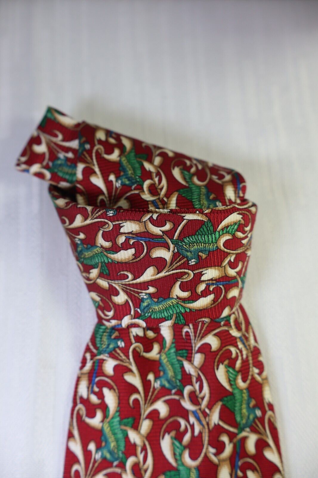 BIAGIOTTI UOMO 100% SETA SILK TIE CRAVATTA NECKTIE ITALY VINTAGE CLASSIC