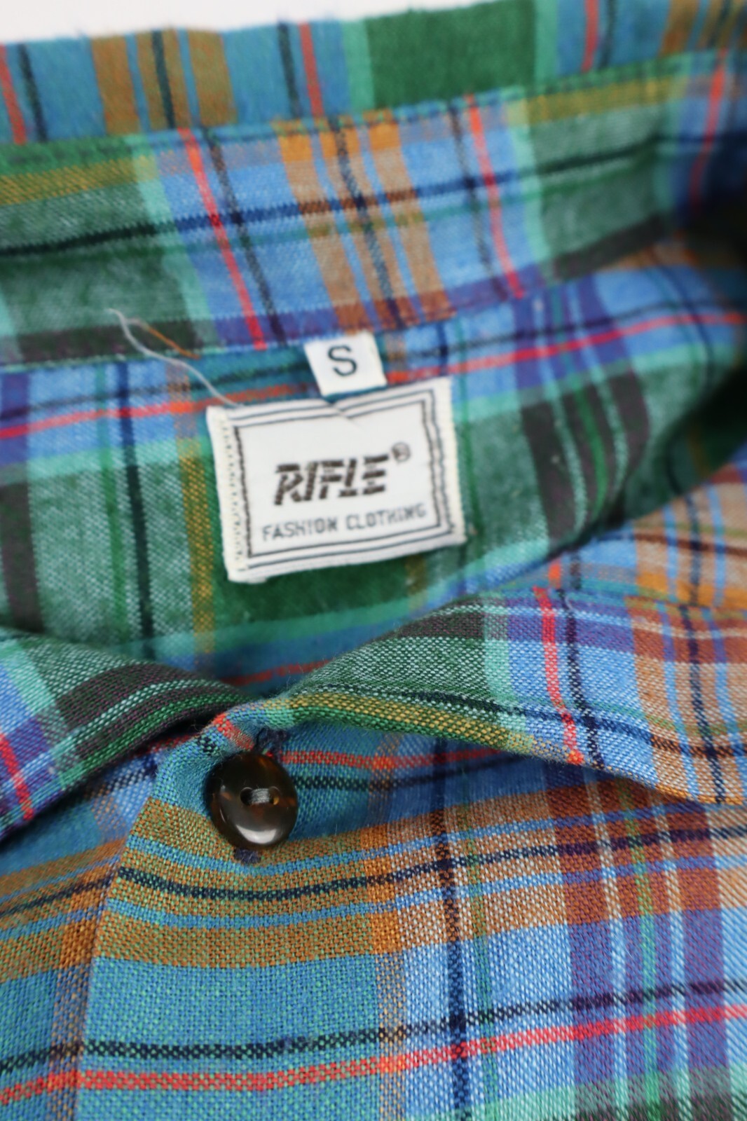 RIFLE CAMICIA UOMO TG. S MAN CASUAL VINTAGE SHIRT