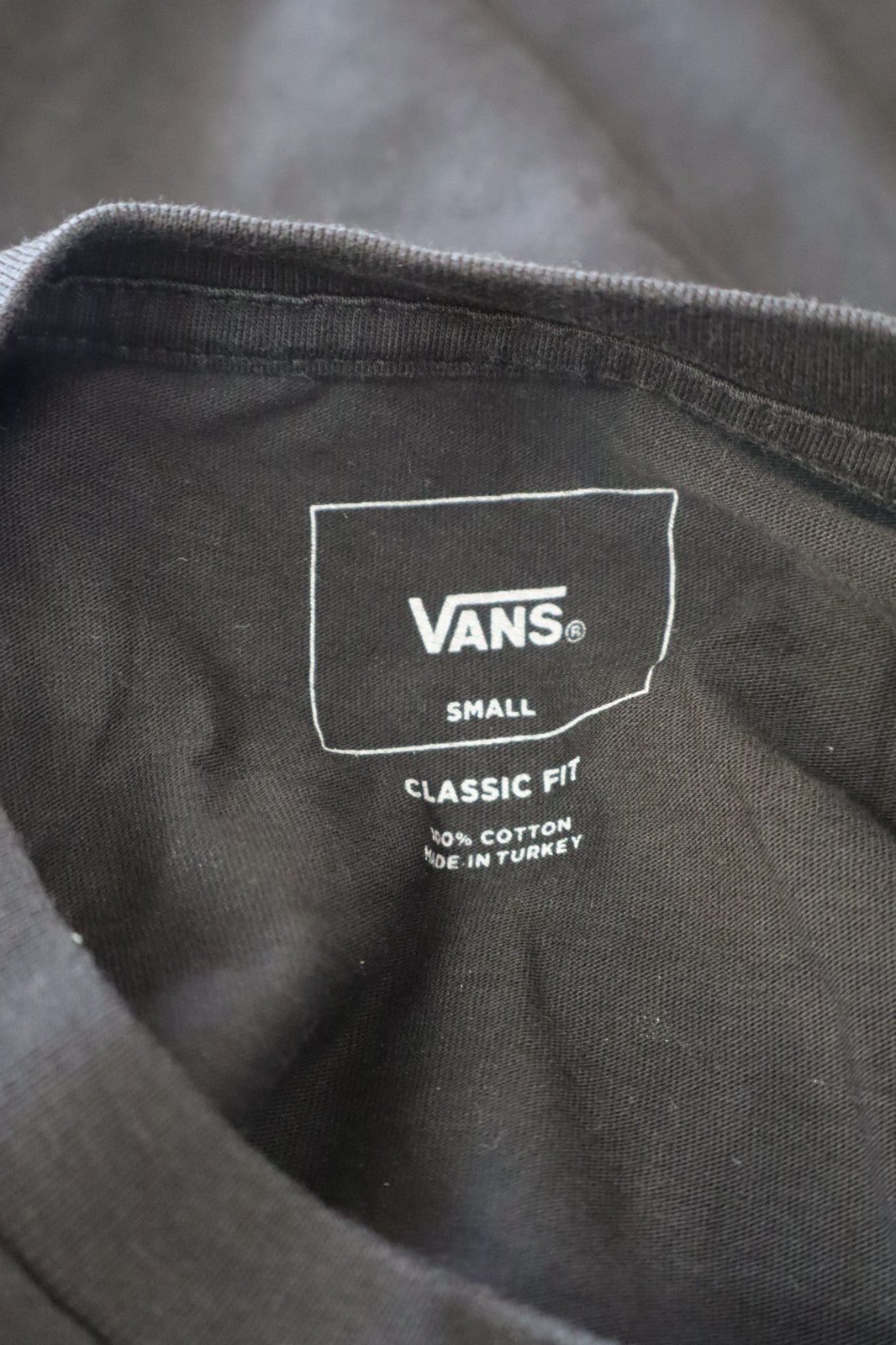 VANS MAGLIA UOMO COTONE TG. S MAN COTTON T-SHIRT CASUAL VINTAGE COTONE