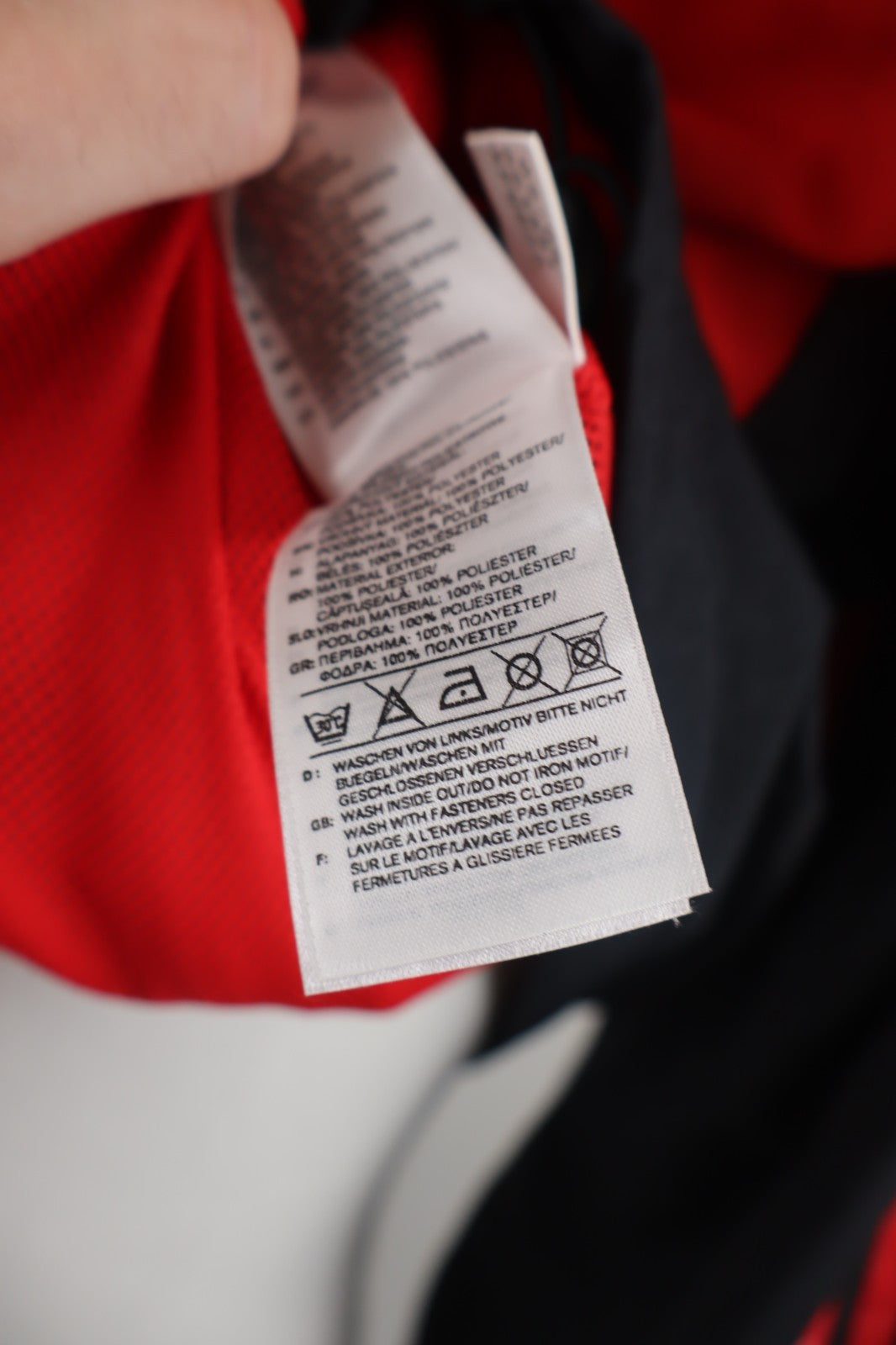 ADIDAS MILAN GIACCA SPORT CALCIO UOMO Tg 5 MAN VINTAGE JACKET SOCCER CERNIERA