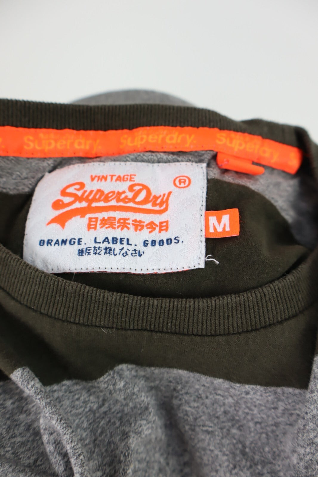 SUPERDRY  MAGLIA UOMO COTONE TG. M MAN COTTON T- SHIRT CASUAL VINTAGE