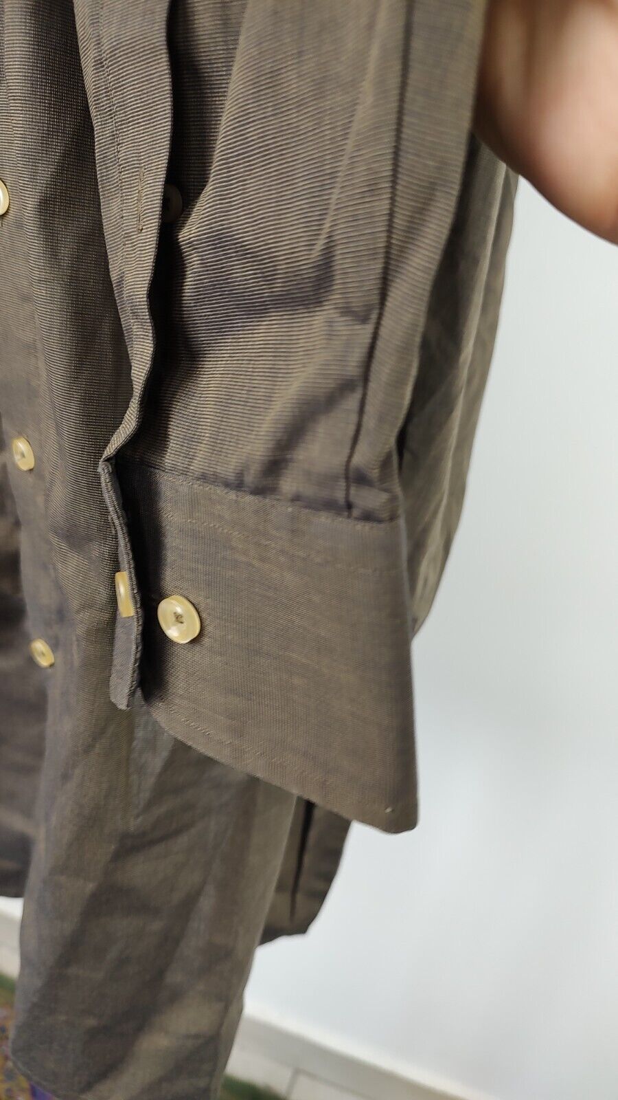 PIERRE CARDIN CAMICIA SHIRT UOMO Tg 41 MAN VINTAGE CASUAL COTONE