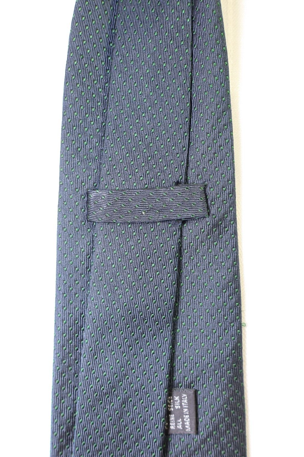 BRIAN & BARRY MONZA 100% SETA SILK TIE CRAVATTA NECKTIE ITALY VINTAGE CLASSIC