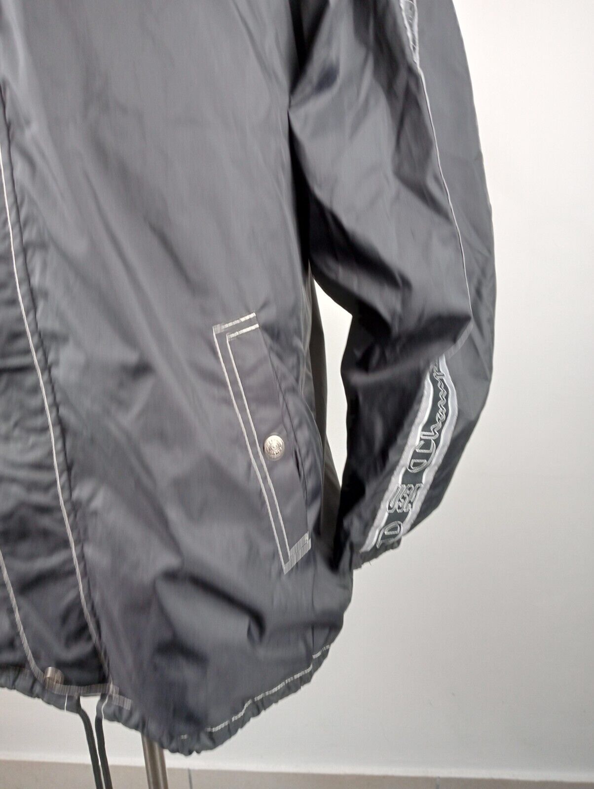 CHAMPION GIUBBINO IMPERMEABILE UOMO Tg M MAN CASUAL GIACCA JACKET VINTAGE SPORT