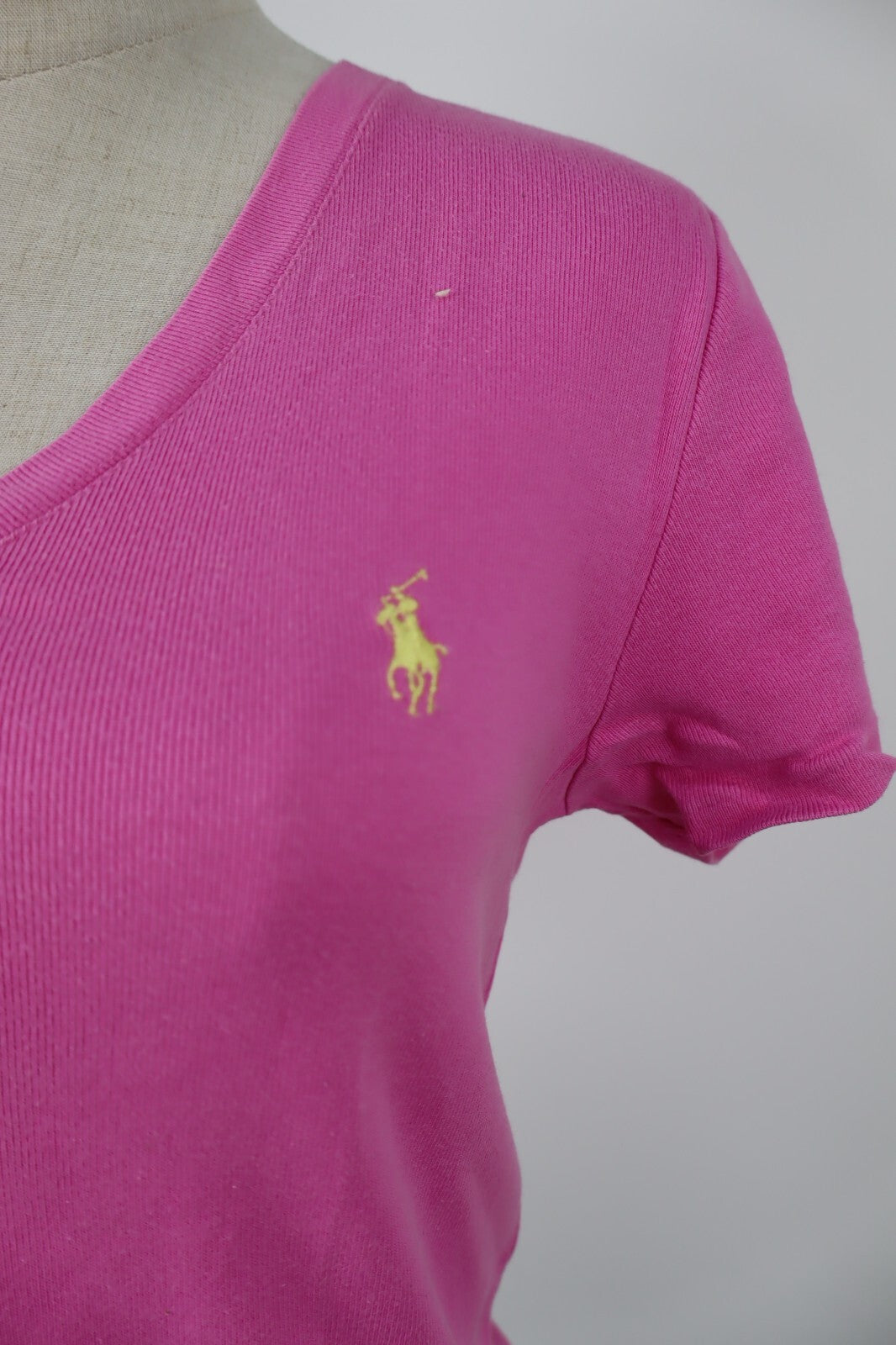 RALPH LAUREN MAGLIA DONNA TG. L WOMAN CASUAL T-SHIRT VINTAGE COTONE