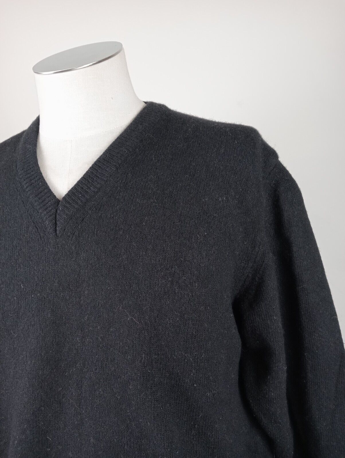 TRUSSARDI JEANS MAGLIONE LANA UOMO Tg. L MAN CASUAL WOOL SWEATER VINTAGE