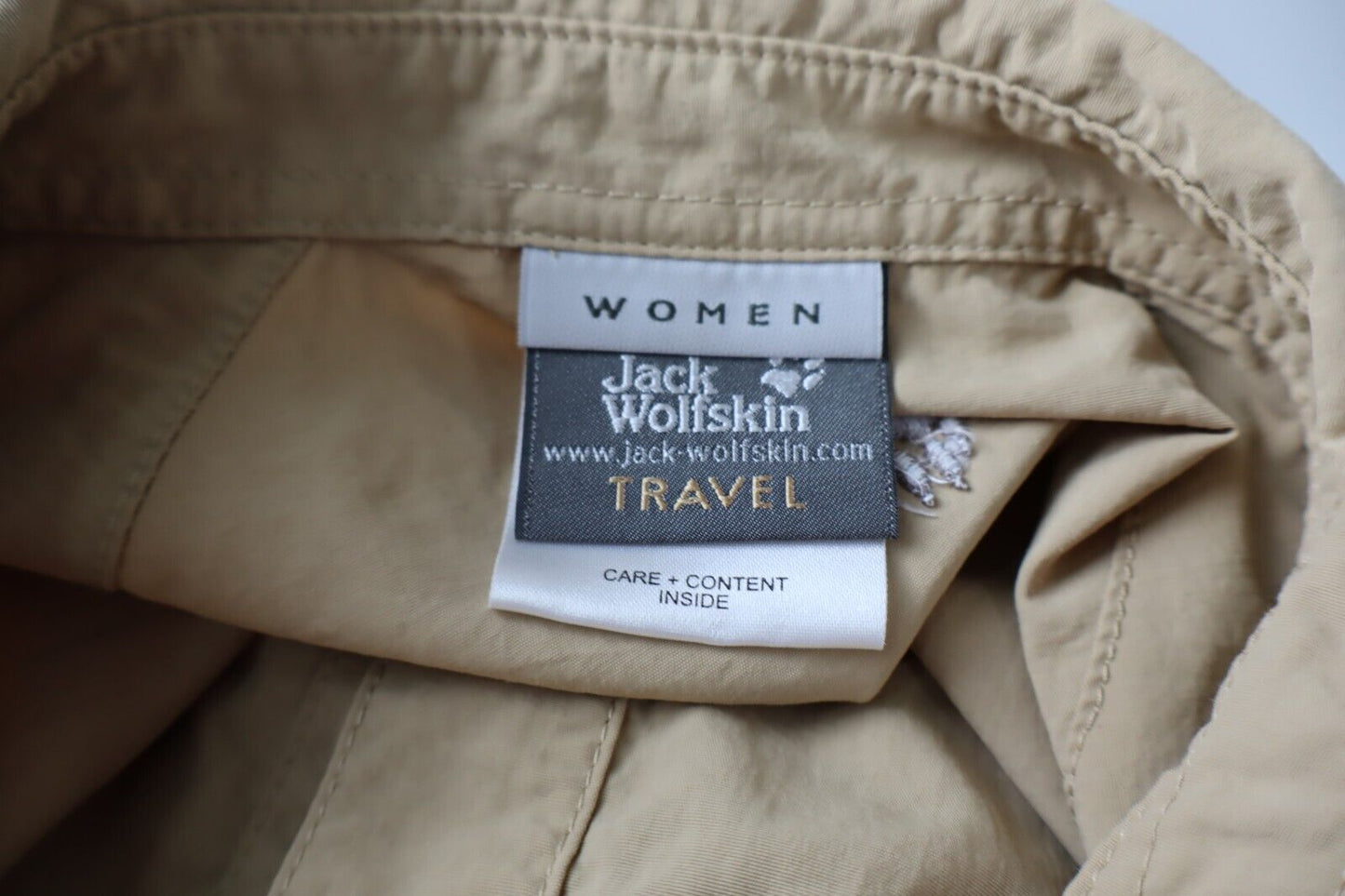 JACK WOLFSKIN VESTITO DONNA TG. 40 WOMAN CASUAL VINTAGE DRESS ABITO COTONE