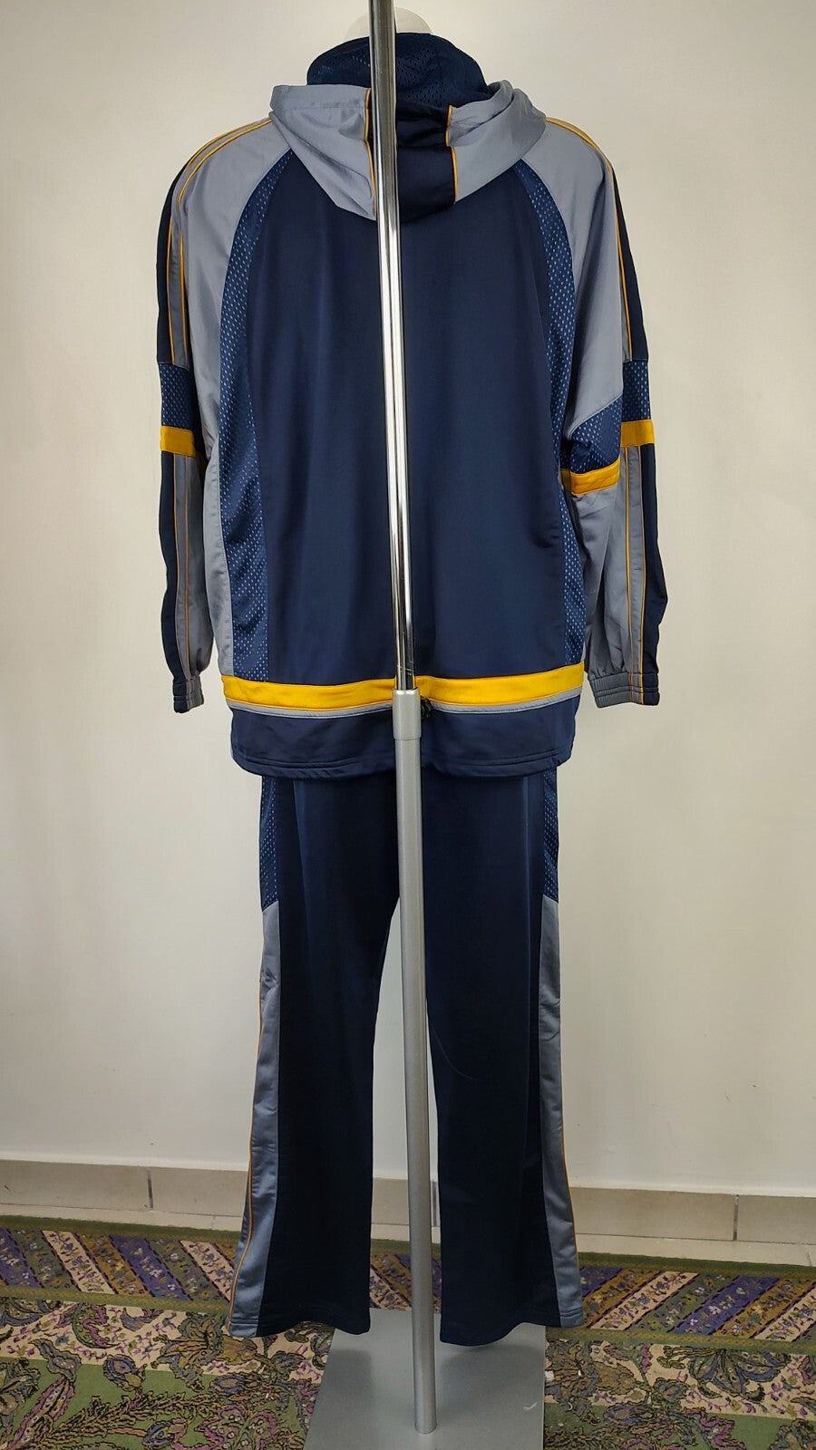 DIADORA TUTA COMPLETA DUE PEZZI Tg. 52 TRACKSUIT JACKET GIACCA PANTS UOMO SPORT