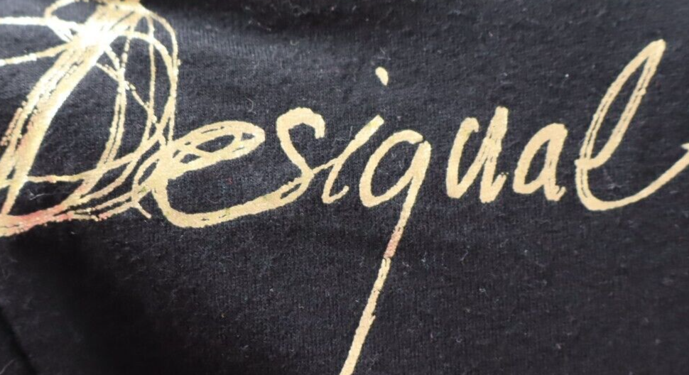 DESIGUAL MAGLIA DONNA TG. 2XL WOMAN T-SHIRT CASUAL VINTAGE COTONE COTTON