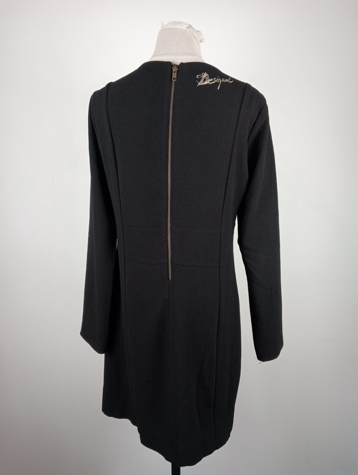 DESIGUAL VESTITO ABITO DONNA TG. 40 WOMAN CASUAL VINTAGE DRESS