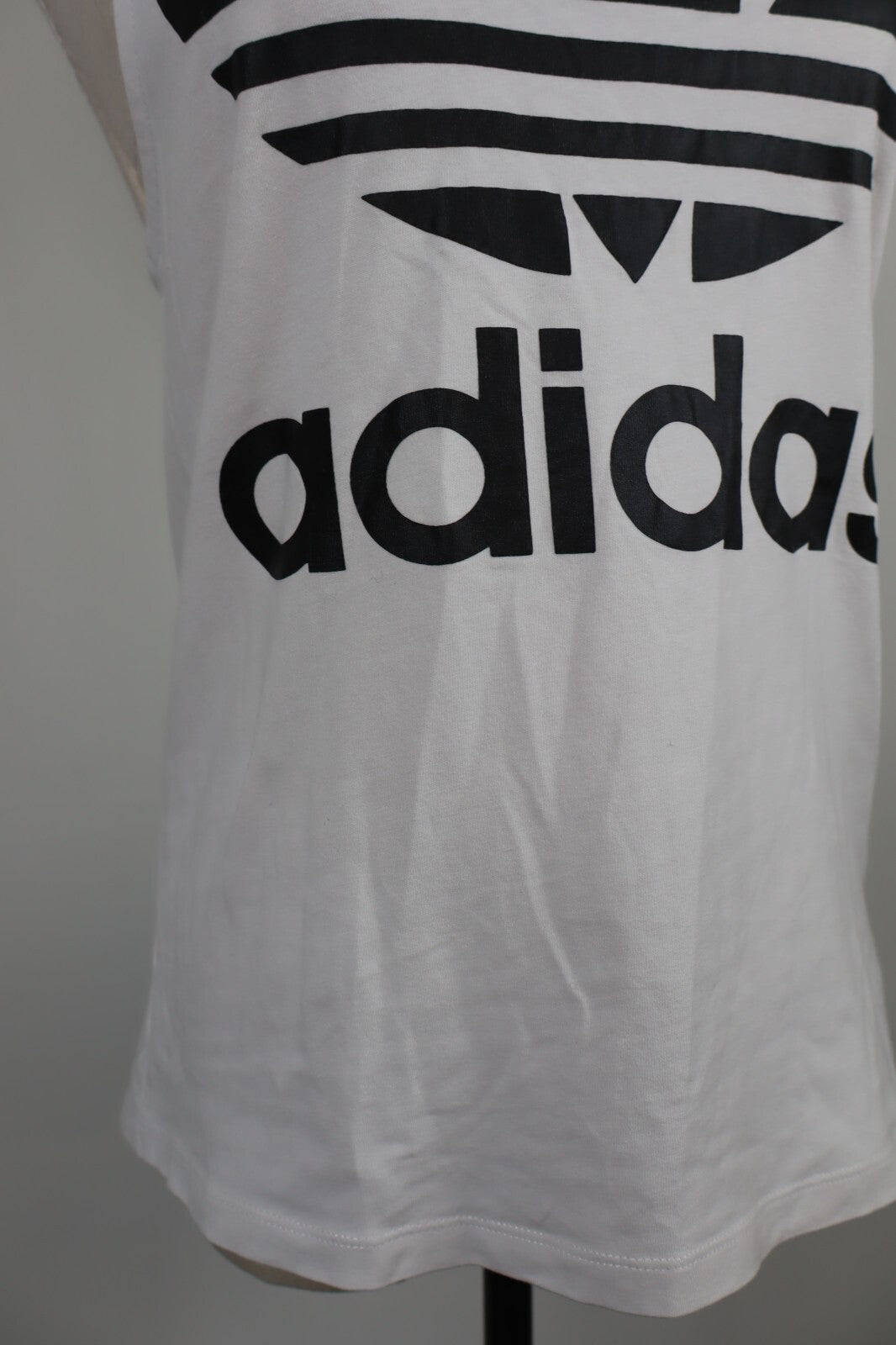 ADIDAS MAGLIA SMANICATA DONNA TG. 36  WOMAN CASUAL VINTAGE T-SHIRT TOP COTONE