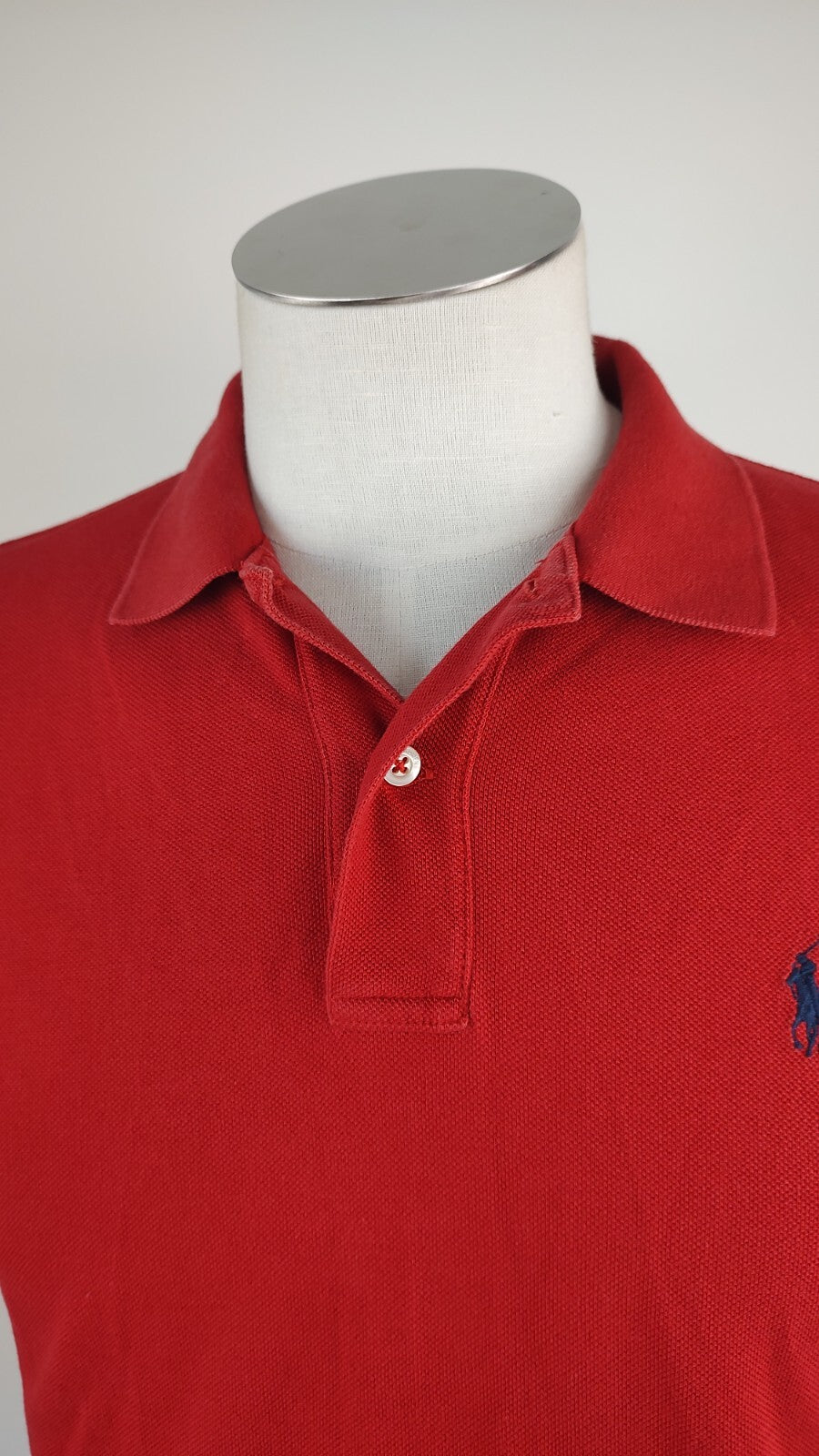 RALPH LAUREN  MAGLIA POLO UOMO TG M MAN T-SHIRT CASUAL VINTAGE COTONE