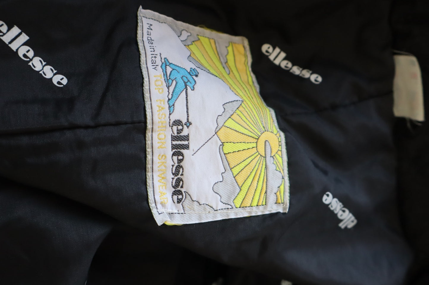 ELLESSE TUTA COMPLETA NEVE SCI Tg. 46 TRACKSUIT UOMO SPORT IMBOTTITO