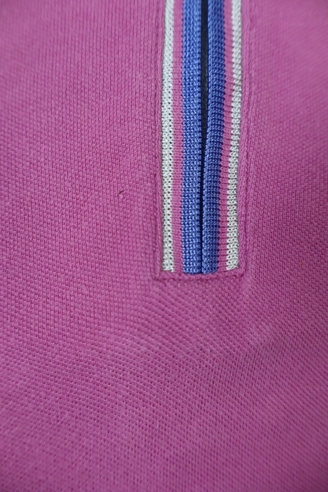 TRUSSARDI TRU POLO MAGLIA UOMO TG. M MAN T-SHIRT CASUAL VINTAGE COTONE CERNIERA