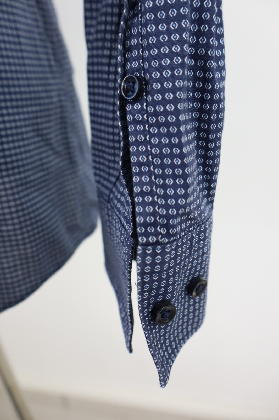 HUGO BOSS CAMICIA UOMO TG 42 / 16.5 MAN CASUAL VINTAGE SHIRT COTONE COTTON