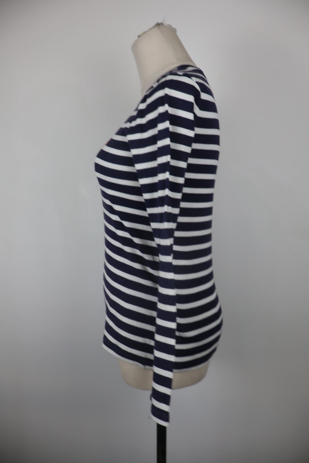 RALPH LAUREN MAGLIA DONNA TG. S WOMAN CASUAL VINTAGE T-SHIRT COTONE MANICA LUNGA