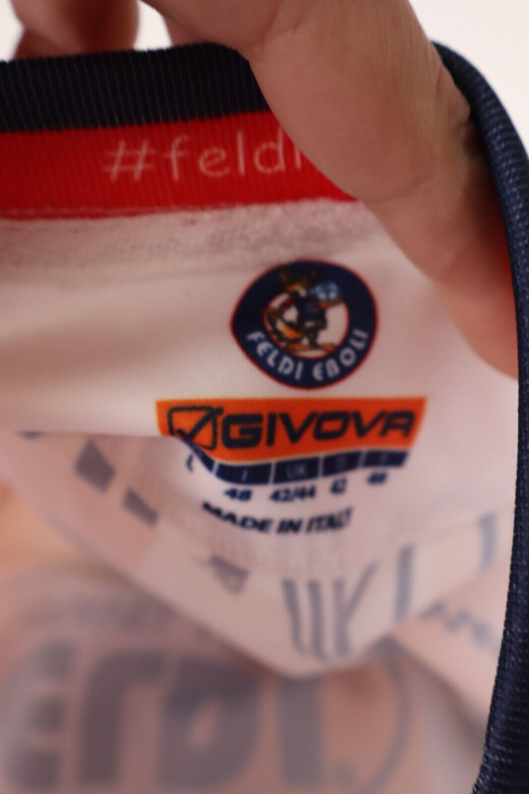 GIVOVA FELDI EBOLI ROBERTO N 10 MAGLIA CALCIO UOMO Tg 48 SOCCER JERSEY VINTAGE