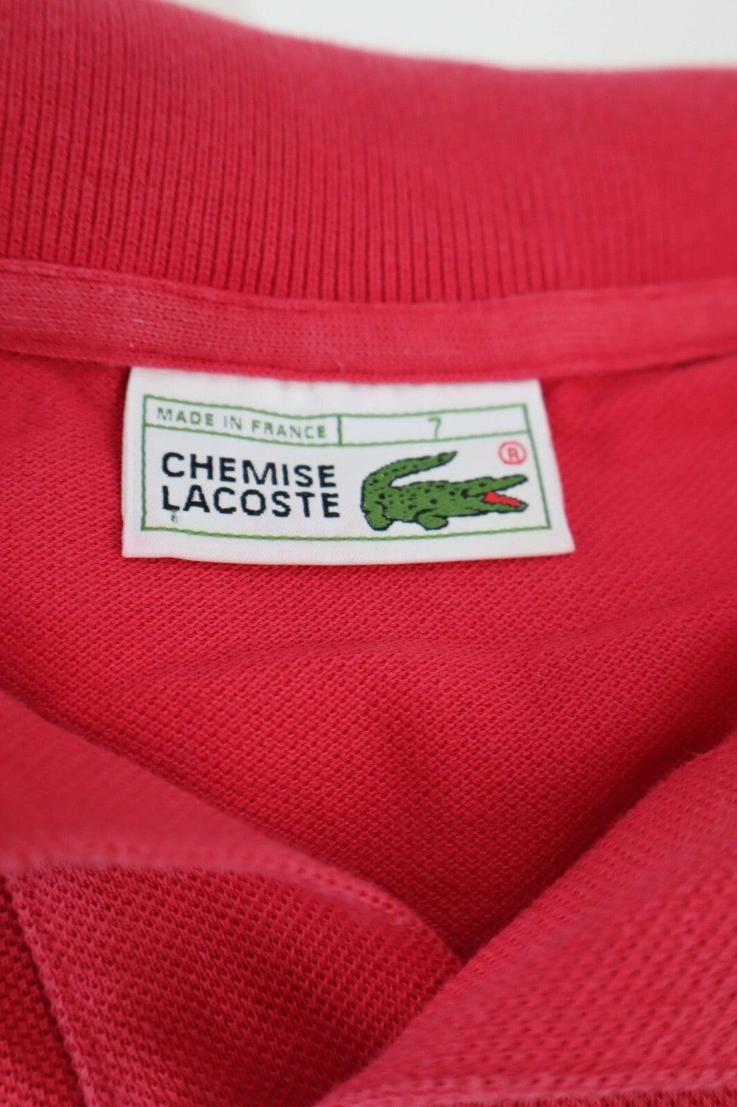 LACOSTE POLO UOMO COTONE TG. L MAN COTTON POLO SHIRT CASUAL VINTAGE