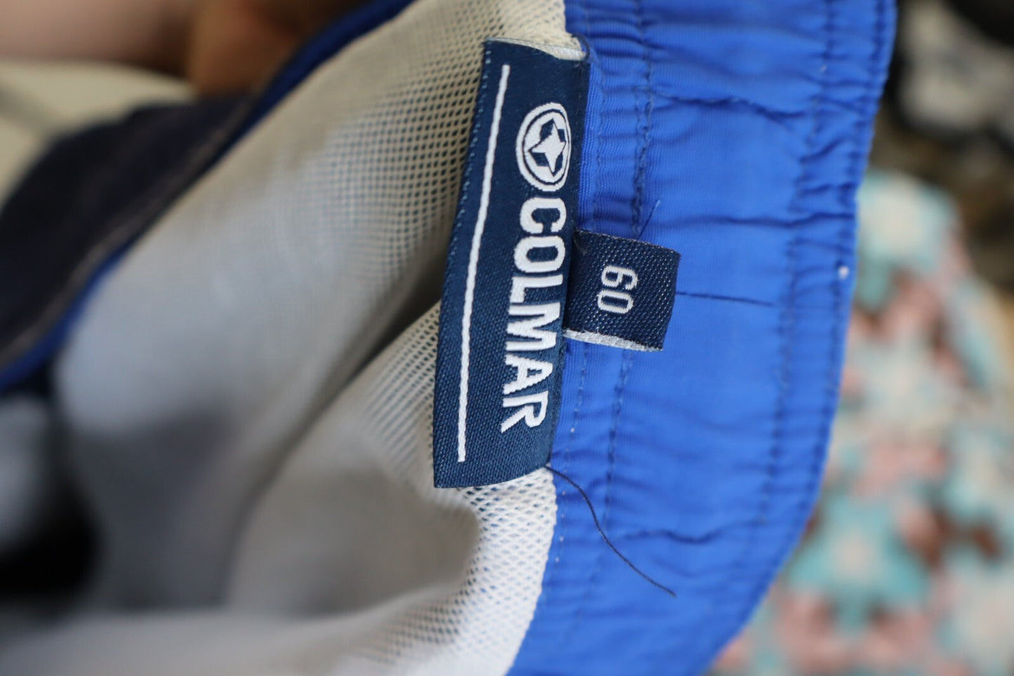 COLMAR COSTUME PANTALONCINO MARE UOMO TG 60 MAN SEA SWIMSUIT VINTAGE CASUAL