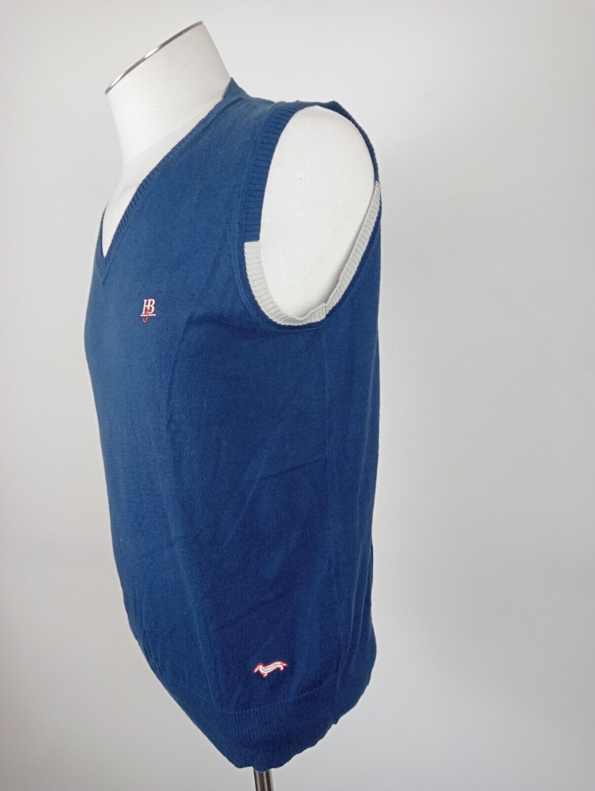 HARMONT & BLAINE SMANICATO MAGLIONE COTONE GILET UOMO M SWEATER CASUAL VINTAGE