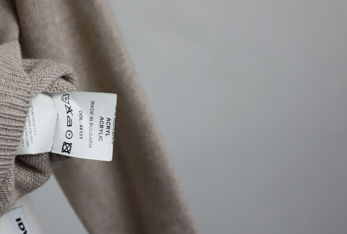 NAVIGARE MAGLIONE CON ZIP LANA WOOL VINTAGE UOMO Tg. M MAN SWEATER CASUAL