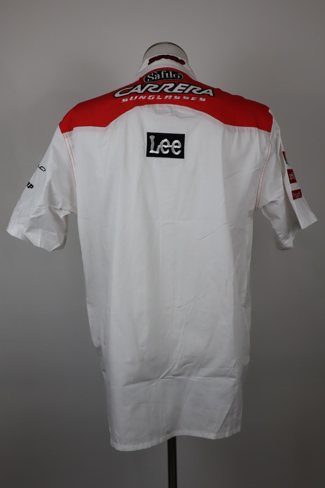 LEE RACING APRILIA CAMICIA COTONE UOMO  L MAN CASUAL VINTAGE SHIRT LOGO