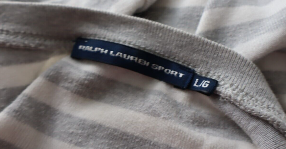 RALPH LAUREN MAGLIA DONNA TG. L WOMAN CASUAL VINTAGE T-SHIRT COTONE COTTON