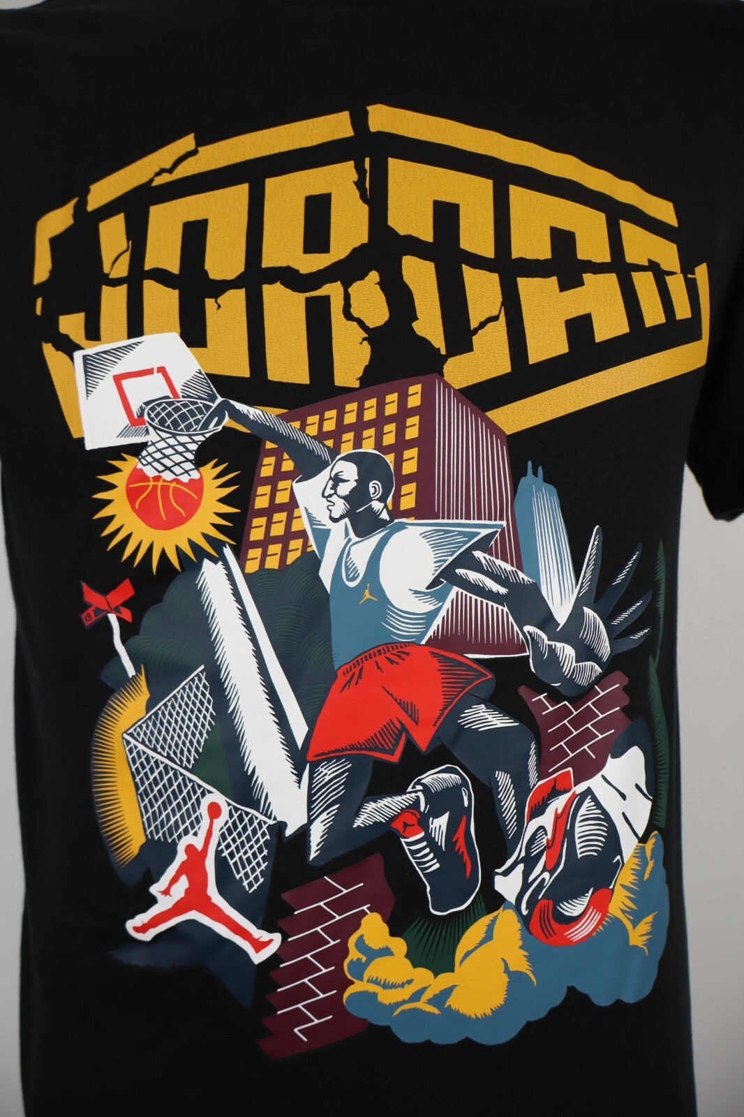 AIR JORDAN MAGLIA UOMO COTONE TG. S MAN COTTON T- SHIRT CASUAL VINTAGE