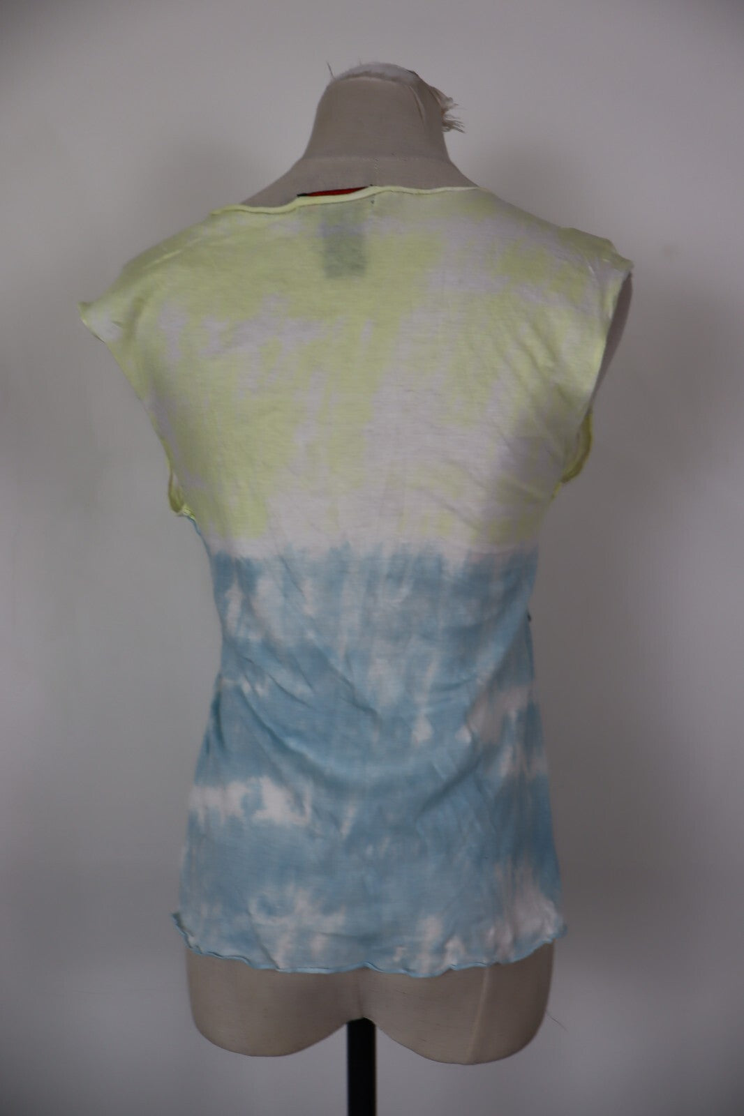 CUSTO BARCELLONA MAGLIA DONNA TG. M WOMAN CASUAL VINTAGE T-SHIRT TOP COTONE