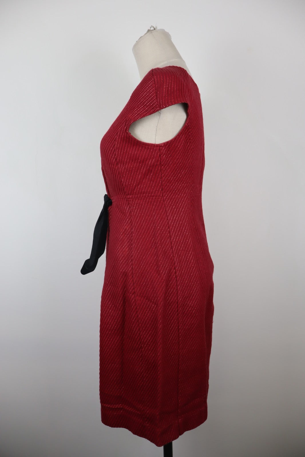 MAX&CO VESTITO DONNA TG 42 WOMAN CASUAL VINTAGE DRESS ABITO COTONE COTTON FIOCCO