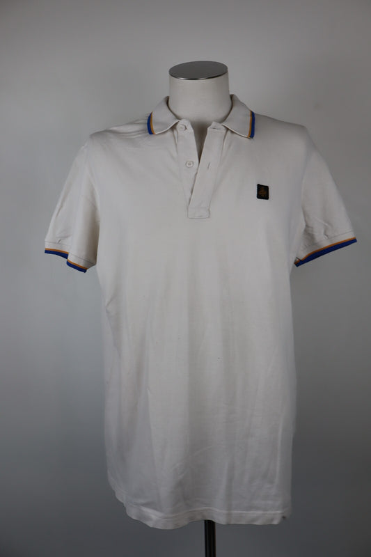 REFRIGIWEAR MAGLIA POLO UOMO TG. 2XL MAN T-SHIRT CASUAL VINTAGE COTONE
