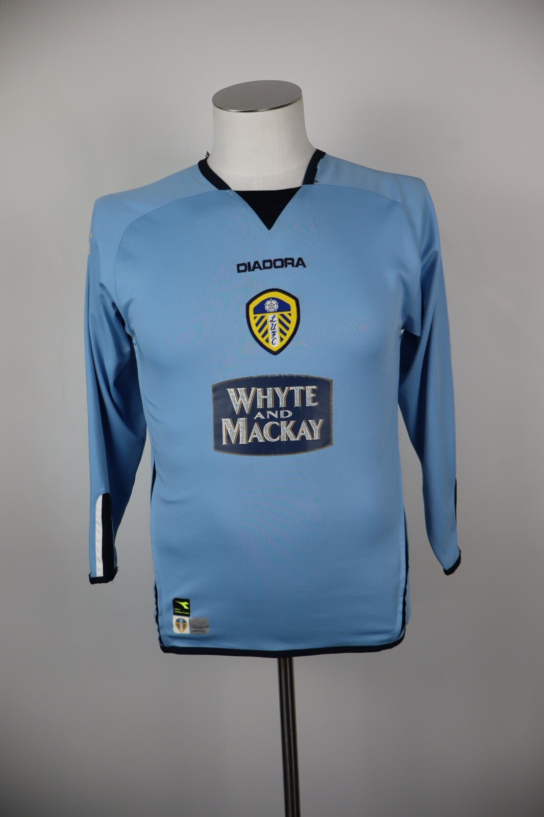 DIADORA LUFC MAGLIA CALCIO TRIKOT UOMO TG XS SOCCER JERSEY SHIRT SPORT 2004/05