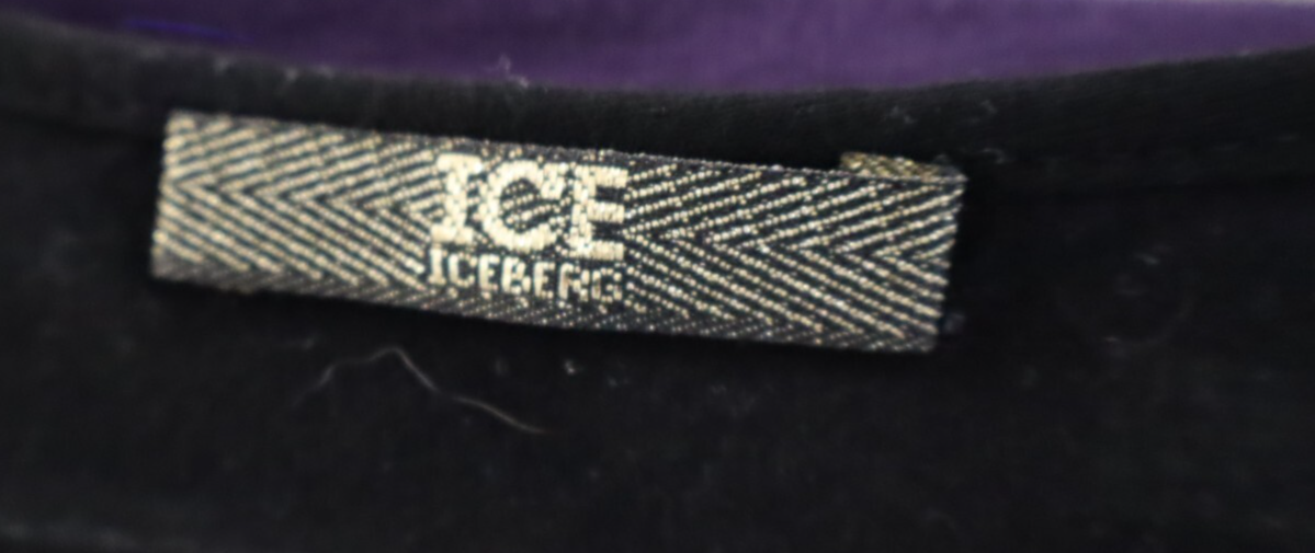 ICE ICEBERG CANOTTA MAGLIA DONNA TG. S WOMAN CASUAL T-SHIRT VINTAGE TOP