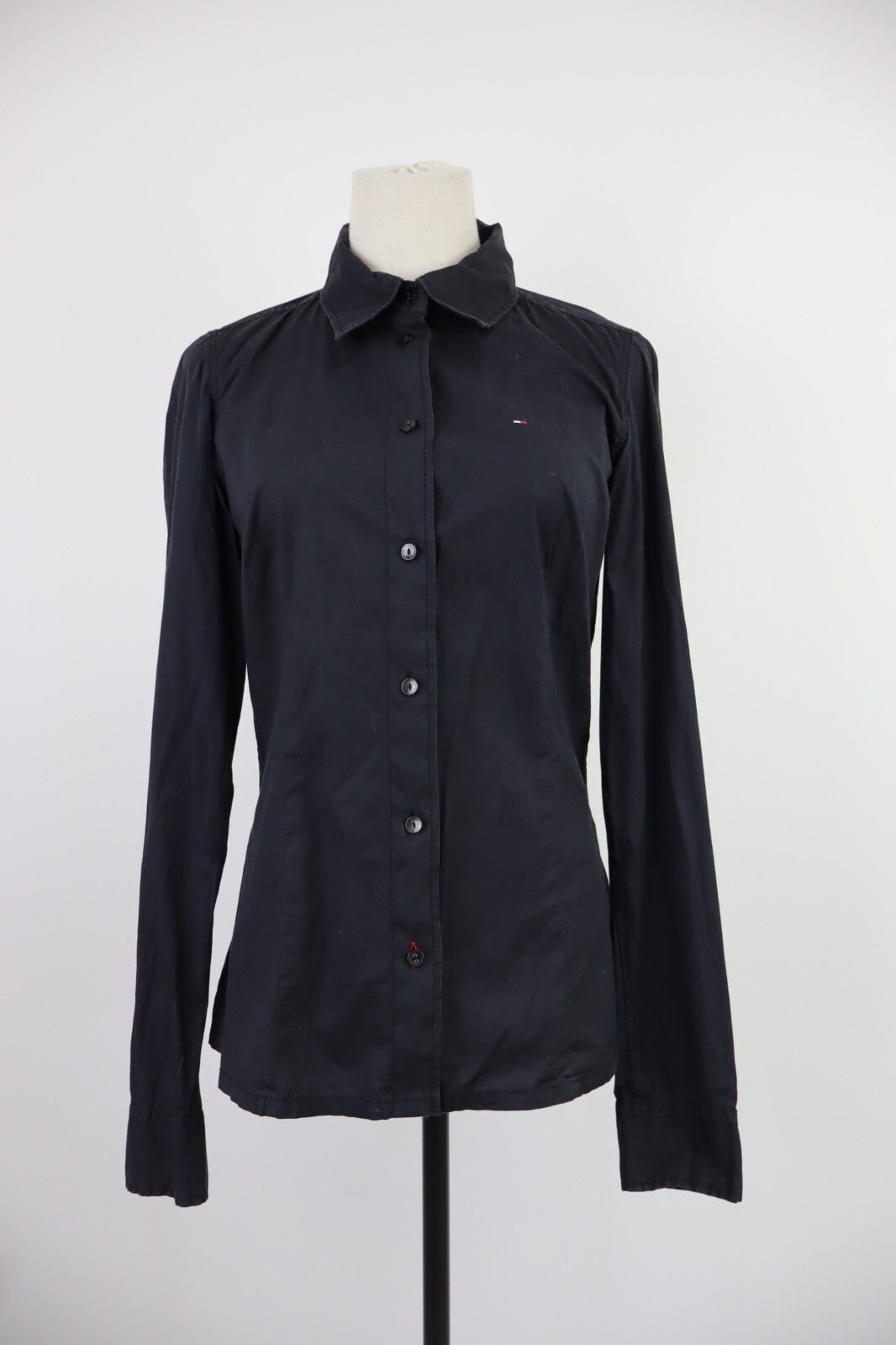 TOMMY HILFIGER CAMICIA DONNA TG. M WOMAN SHIRT CASUAL VINTAGE