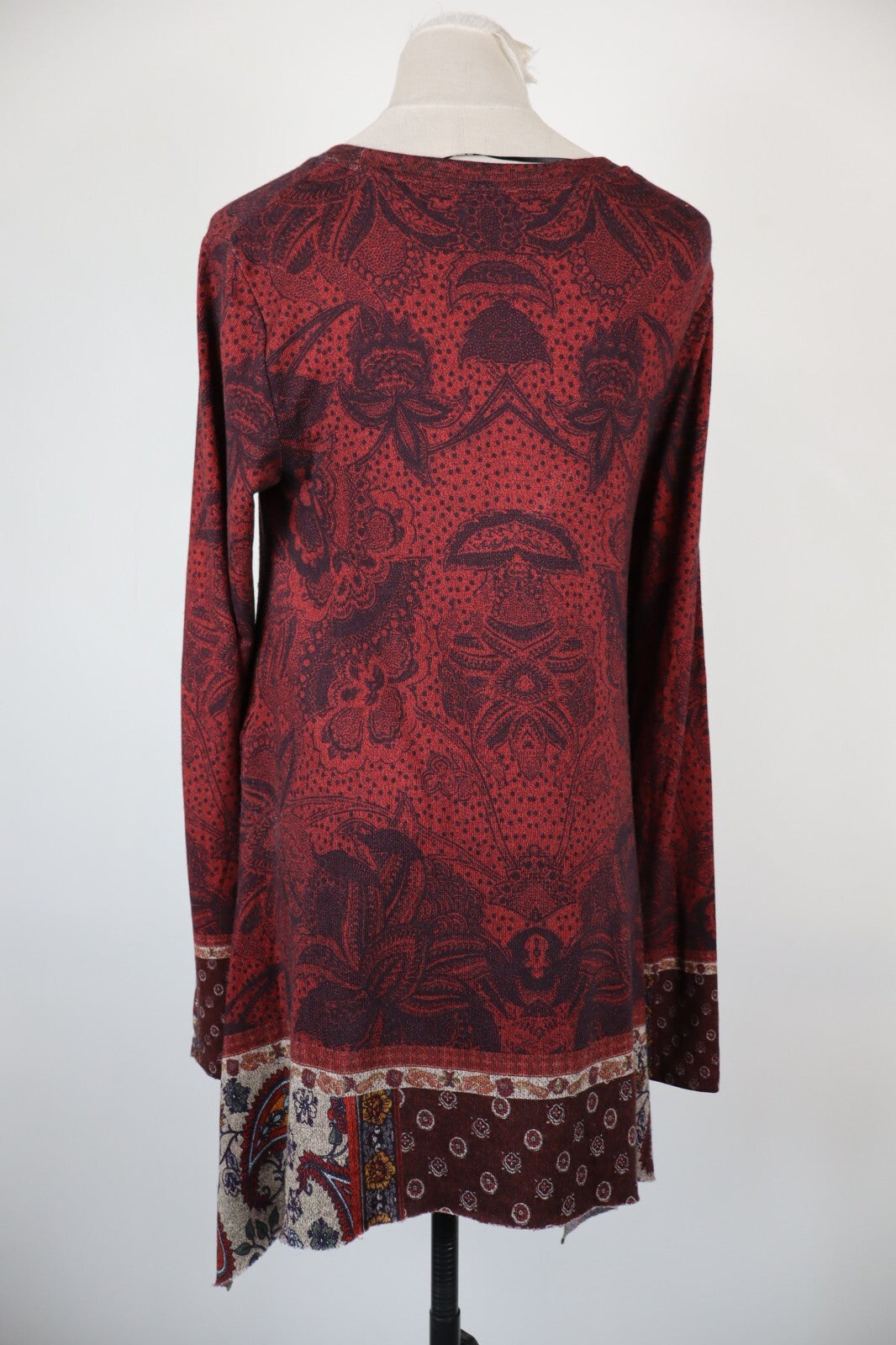 DESIGUAL MAGLIA DONNA TG. M WOMAN CASUAL VINTAGE T-SHIRT TOP