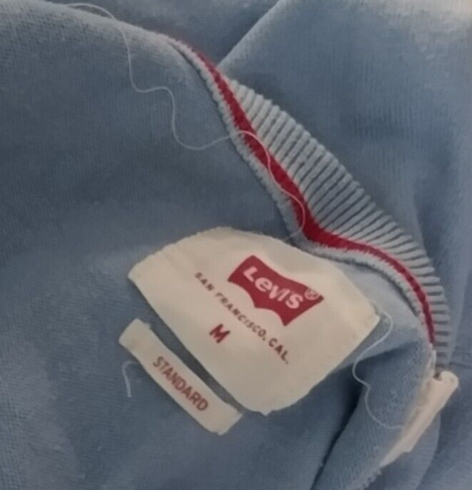 LEVI'S MAGLIONE MAGLIA COTONE COTTON VINTAGE UOMO Tg. M MAN SWEATER CASUAL