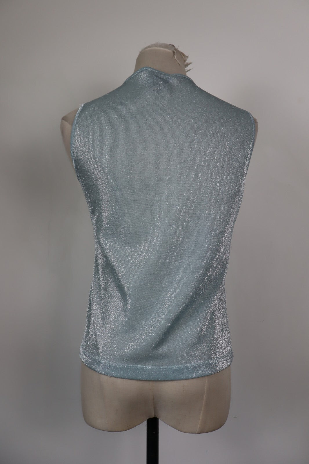 TRUSSARDI JEANS CANOTTA MAGLIA TOP DONNA S WOMAN CASUAL VINTAGE T-SHIRT