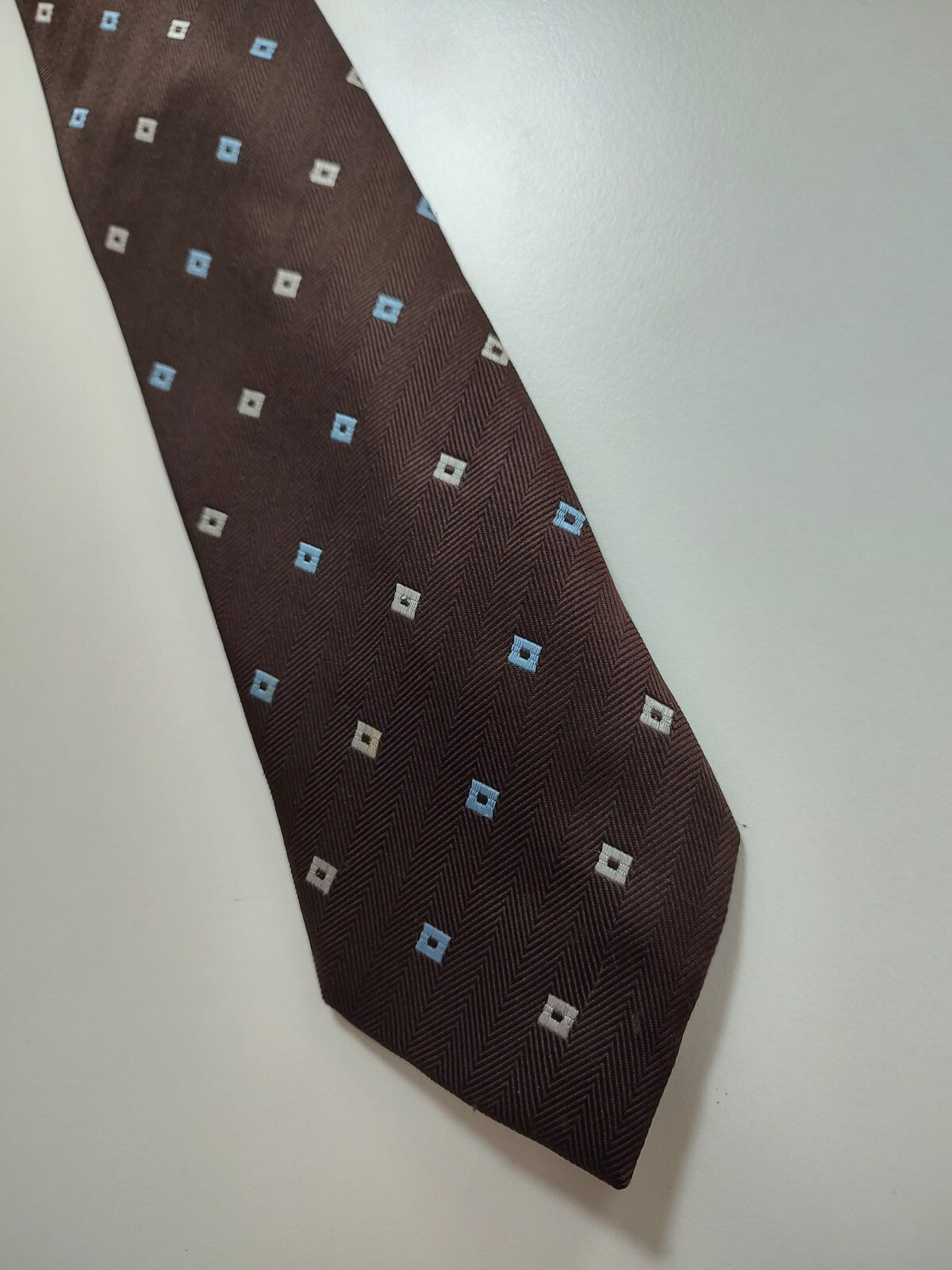 GIORGIO MARIANI 100% SILK TIE SETA CRAVATTA NECKTIE MADE  ITALY SELF TIPPED