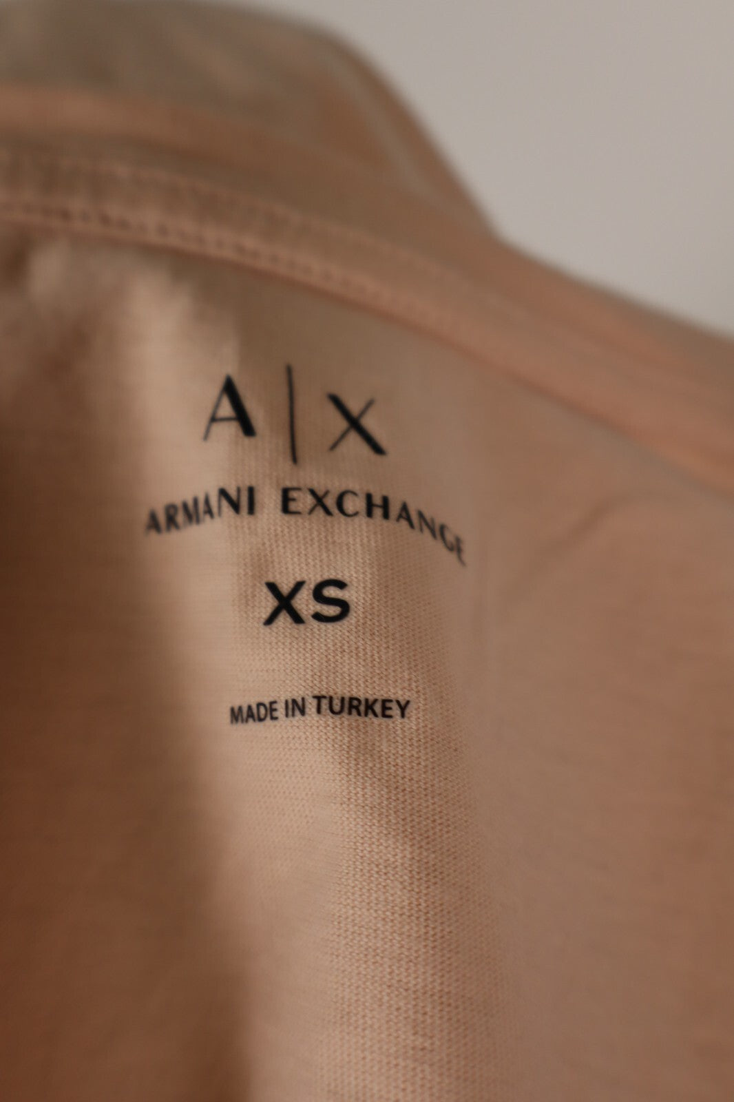 ARMANI EXCHANGE MAGLIA DONNA TG XS WOMAN CASUAL VINTAGE TOP T-SHIRT COTONE