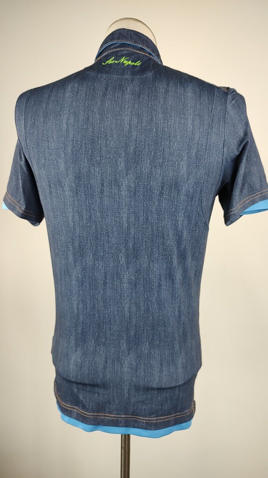 MACRON NAPOLI MAGLIA CALCIO UOMO Tg M SOCCER TRIKOT MAN JERSEY 14/15 CAMO