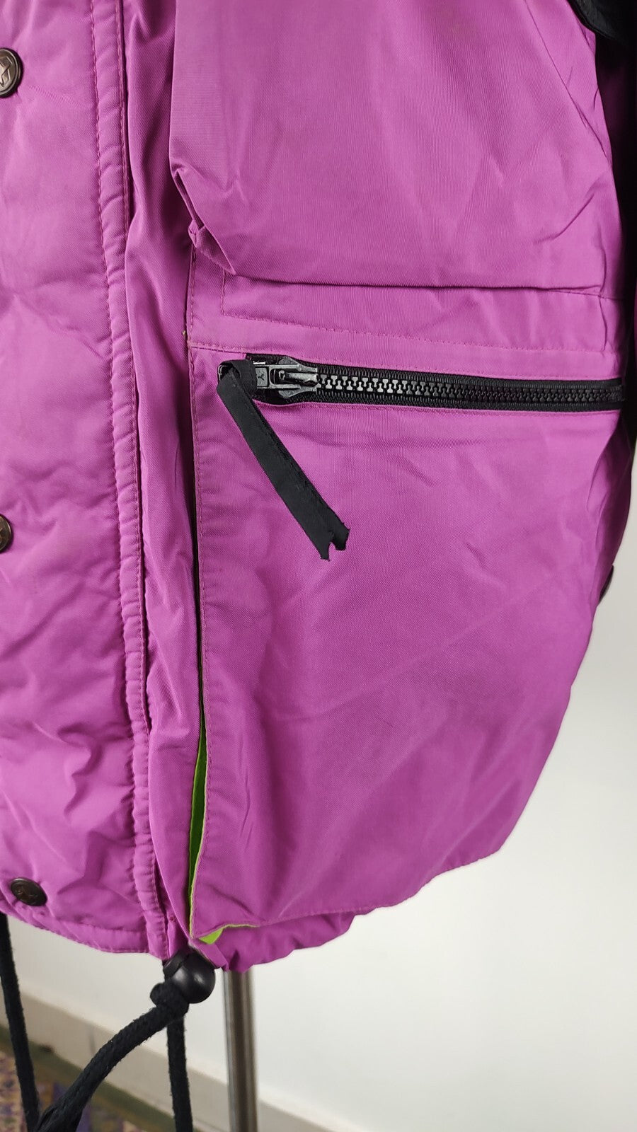 COLMAR GIUBBINO SCI TECNICO PIUMINO UOMO Tg 50 MAN CASUAL DOWN JACKET VINTAGE